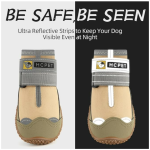 狗鞋厂家-轻量网眼透气反光防水 rugged防滑底