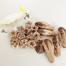 鹦鹉玩具厂家-工厂价大鸟啃咬天然木块撕裂啃咬