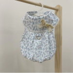 宠物服装厂家-豪华棉质花卉仙女裙比熊泰迪猫XL XXL