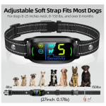 狗止吠项圈厂家-工厂价可充电智能防吠5档可调