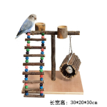 鸟啃咬玩具厂家-批发大鹦鹉天然木块撕裂啃咬娱乐