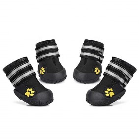 Dog Boots Manufacturer - Water Resistant Anti-Slip Snow Boots Warm Paw Protector Medium Large