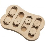 宠物益智玩具厂家-互动寻零食洗牌骨玩具提高狗智商