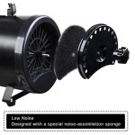 宠物吹风机厂家-2400W3.2马力快吹加热器无级调速4喷嘴黄色