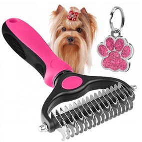 Pet Grooming Comb Supplier - Wholesale Dematting Deshedding Detangler Tool Dog Cat Brush