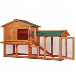 鸡舍厂家-兔笼木屋防水笼小动物用