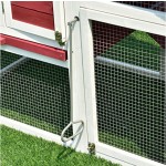 鸡舍厂家-大号木制户外花园后院鸡笼兔笼