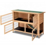 兔笼厂家-52英寸户外花园后院木鸡舍鸡舍家禽