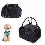 狗运输箱厂家-防水优质皮革旅行便携袋猫小狗