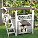 宠物屋厂家-批发工厂价户外防风雨猫狗木屋