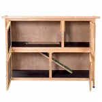 兔笼厂家-52英寸户外花园后院木鸡舍鸡舍家禽