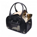 狗运输箱厂家-防水优质皮革旅行便携袋猫小狗