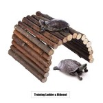 小动物玩具厂家-仓鼠桥跷跷板玩具木平台笼玩具龙猫