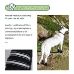 狗靴厂家-防水防滑雪地靴温暖爪保护器中大号