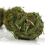 宠物咬胶厂家-天然编织蒂莫西草球小宠物咬胶兔