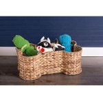 宠物整理器厂家-骨干DII骨形存储篮家居装饰玩具毯