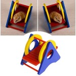 小宠物玩具厂家-仓鼠木玩具适合几内亚猪玩耍啃咬秋千兔