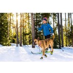 狗鞋厂家-中国工厂价冬季牵引绝缘爪套狗用