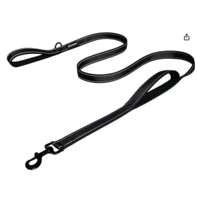 Dog Leash Supplier - Heavy Duty 2 Handles Padded Traffic Handle 6ft Long for Medium Large