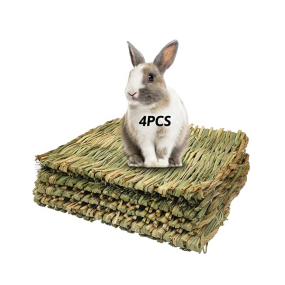 小动物咬胶厂家-草垫兔兔子咬胶编织床垫几内亚