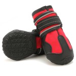 狗靴厂家-轻量网眼透气鞋爪保护器反光防水