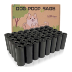 狗便袋厂家-黑色易携坚固防漏户外散步旅行牛皮纸