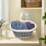 可折叠洗衣篮厂家-镂空可折叠存储