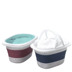 洗衣篮供应商-省空间防水带手柄