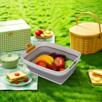 厨房水槽盆供应商-9L多功能折叠带排水