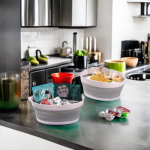 塑料排水篮厂家-可折叠蔬菜水果