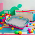 塑料洗衣篮厂家-矩形大号儿童可折叠