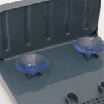 蔬菜洗涤篮厂家-长柄圆形折叠