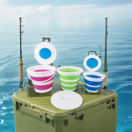 便携水容器供应商-5升盖可折叠设计