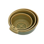 Collapsible Colander Manufacturer - Square Folding Drain Basket