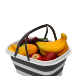 防水洗衣篮供应商-可折叠带手柄