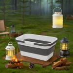 洗车桶供应商-16L省空间可折叠塑料