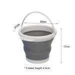 可折叠水桶供应商-1.5L-3L圆形折叠PP材料