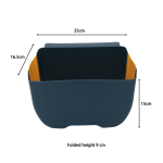 壁挂垃圾桶供应商-多功能家用PP
