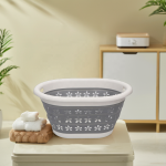 可折叠洗衣篮厂家-镂空可折叠存储