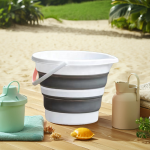 折叠水壶厂家-省空间圆形桶设计