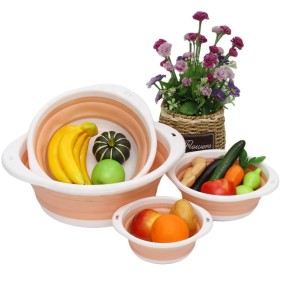 Household Basin Supplier - Multi-functional Folding Candy-colored