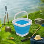 可折叠水桶供应商-1.5L-3L圆形折叠PP材料