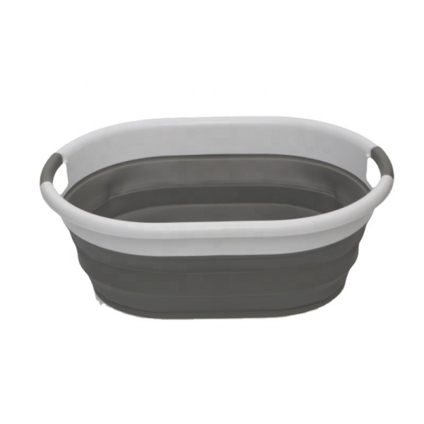 Folding Wash Basin Manufacturer - 10L Portable Wheat Straw PP