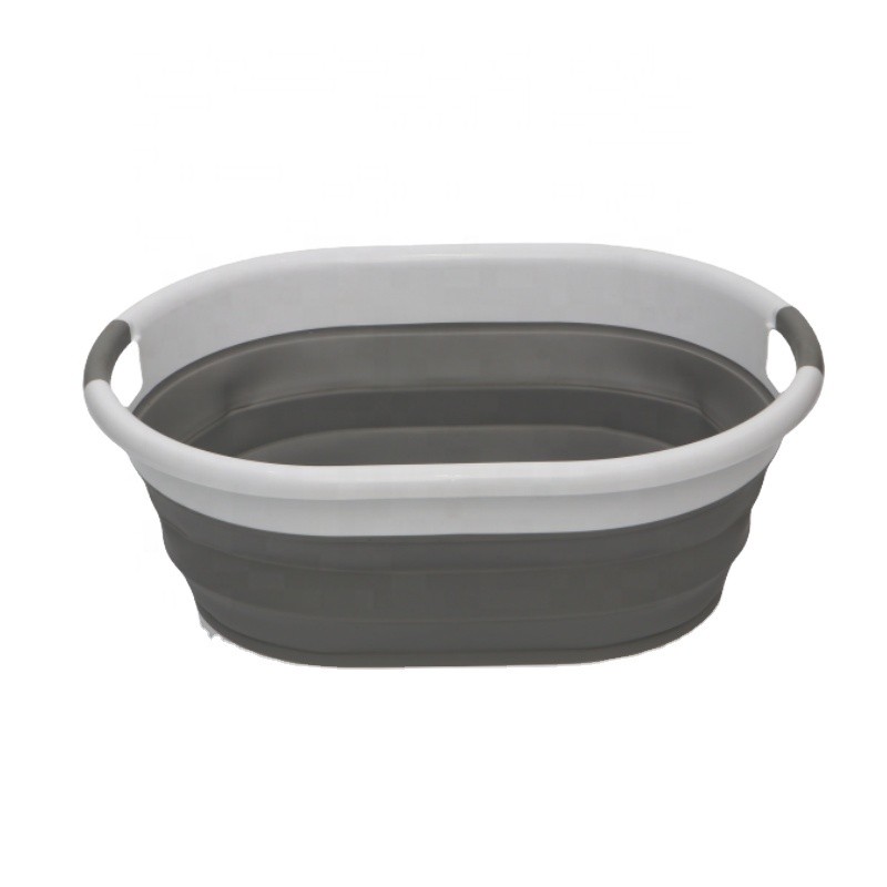 Folding Wash Basin Manufacturer - 10L Portable Wheat Straw PP