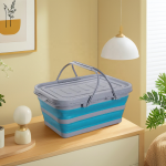 玩具存储盒供应商-可折叠洗衣篮可折叠