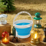 可折叠水桶供应商-1.5L-3L圆形折叠PP材料