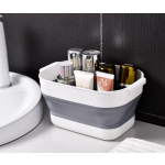 厨房滤篮厂家-方形可折叠PP带手柄