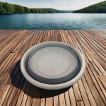 露营洗脸盆供应商-10L圆形可折叠PP塑料