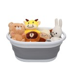 Folding Wash Basin Manufacturer - 10L Portable Wheat Straw PP