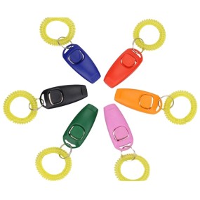 Pet Training Clicker Factory - 2 in 1 with Wrist Band for Dogs